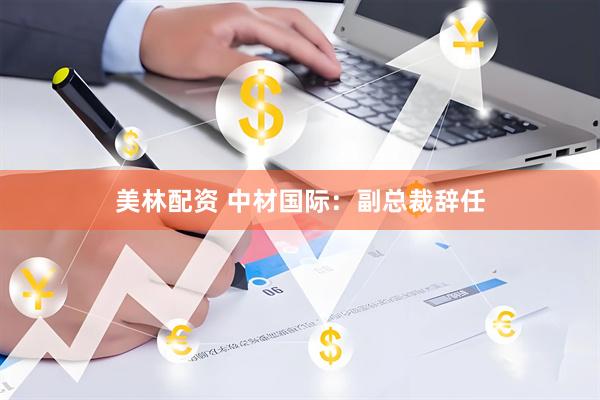 美林配资 中材国际：副总裁辞任